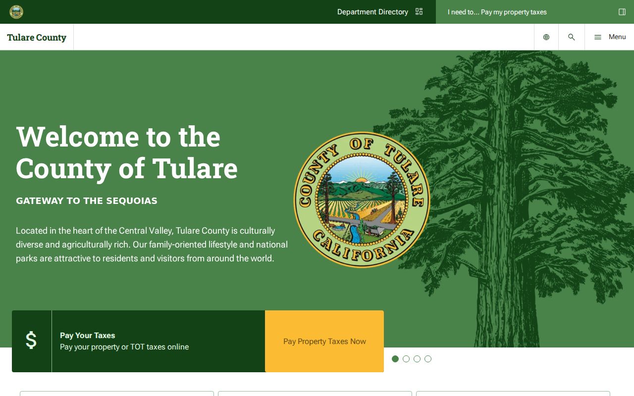 Tulare County criminal history county records gateway
